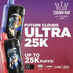 AL FAKHER CROWN BAR ULTRA 25,000 PUFFS DISPOSABLE VAPE