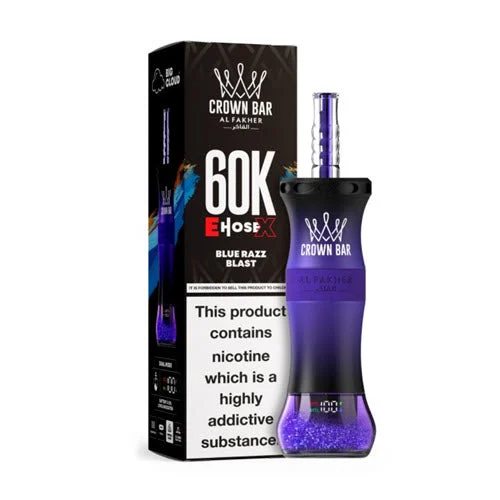 Crown Bar 60K E-Hose X Disposable Vape Device - 6PK - Image 2