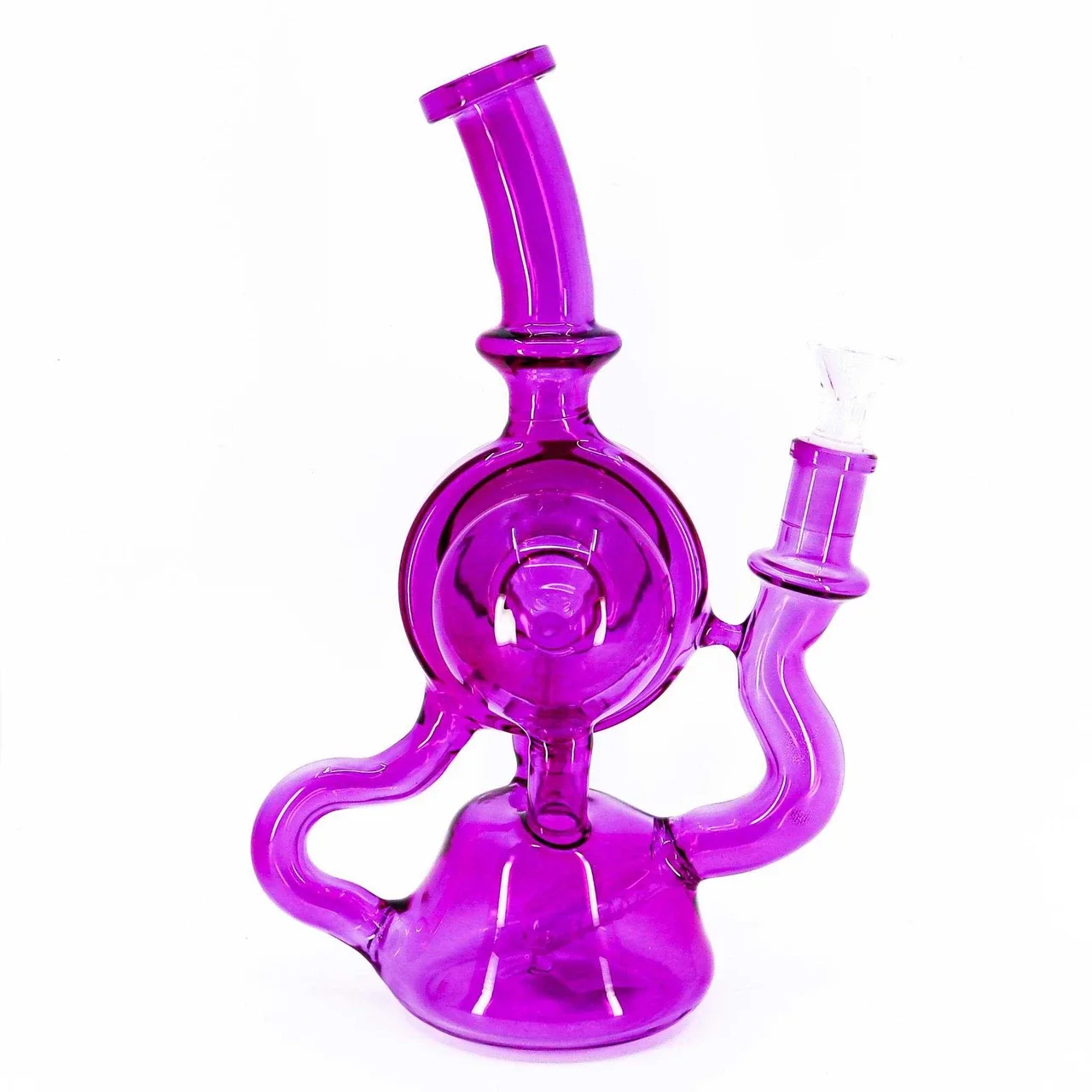 Star Wing Neon Diffused Sphere Recycler - 12"