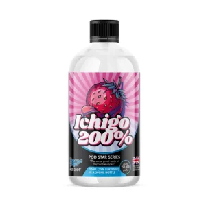 Ichigo 200% MES Shot | Bottle Shot