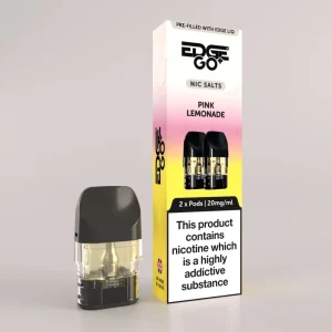 EDGE GO+ Nic Salt Pods - Pink Lemonade - Pack of 2