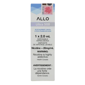 Allo Ultra 500 Blue Raspberry Lemon 2ml 20mg