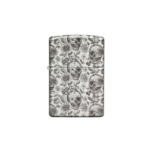 Zippo Lighter - Skeleton Design