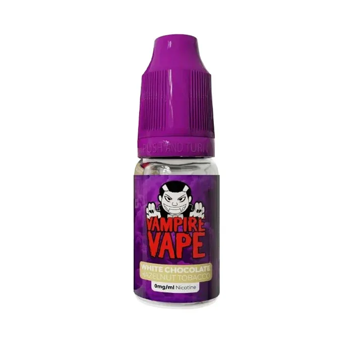 White Chocolate Hazelnut Tobacco E-Liquid by Vampire Vape