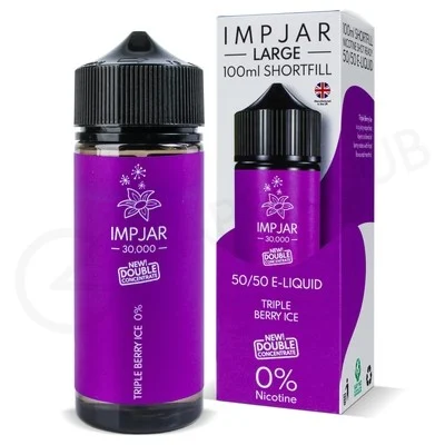 Triple Berry Ice Shortfill E-Liquid by Imp Jar Large