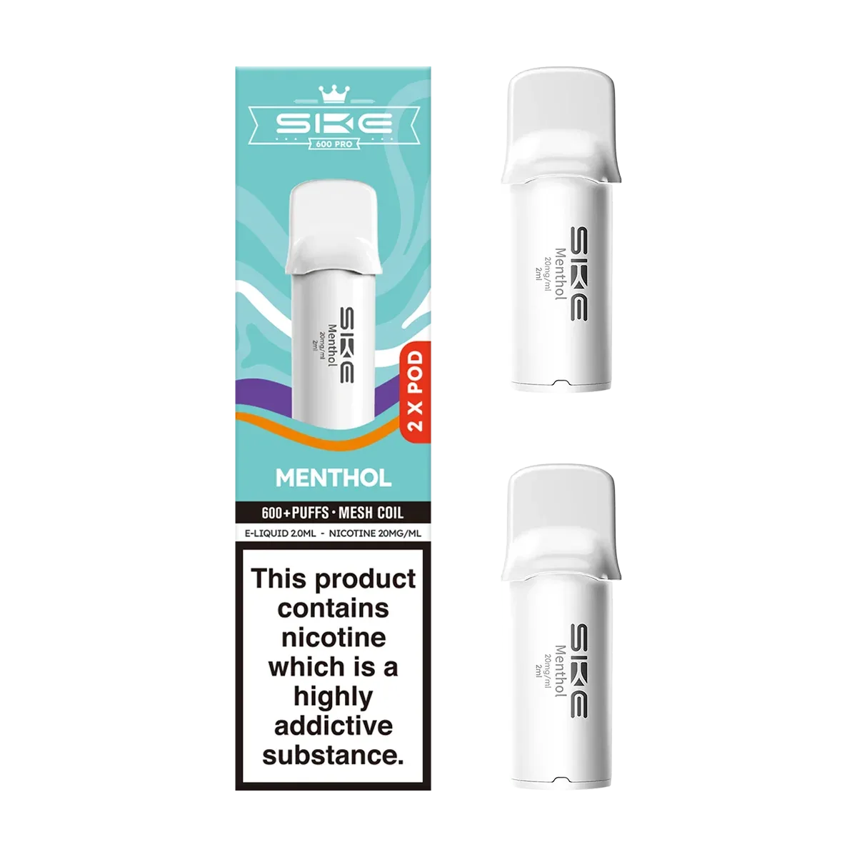 Menthol SKE 600 Pro Pods