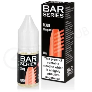 Peach Nic Salt E-Liquid by Bar Series