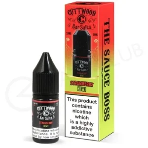 Strawberry Kiwi Nic Salt E-Liquid by Cuttwood Bar Salts