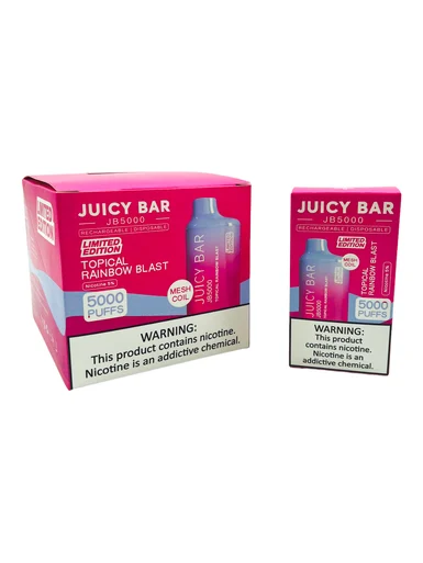 JUICY BAR LIMITED EDITION 5% DISPOSABLE DEVICE 5000 PUFFS