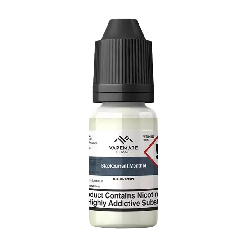 Vapemate Classic Blackcurrant Menthol 10ml