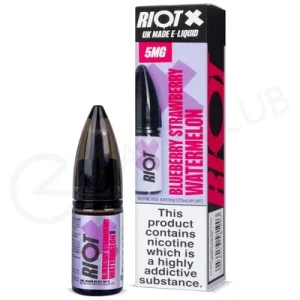 Blueberry Strawberry Watermelon Nic Salt E-Liquid by Riot X
