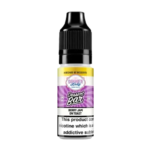 Berry Jam on Toast Nic Salt by Dinner Lady Dessert Bar Range