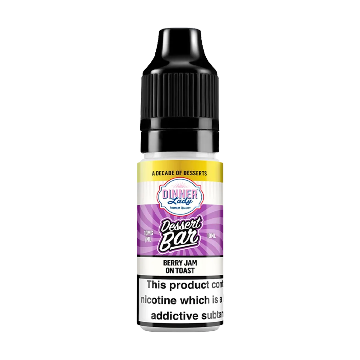 Berry Jam on Toast Nic Salt by Dinner Lady Dessert Bar Range