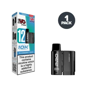 Blueberry Mint IVG Pro 12 Refill Pack
