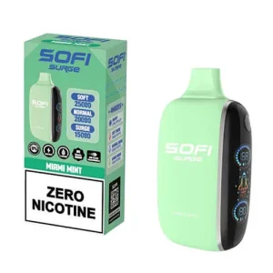 SOFI Surge Miami Mint 25K ZERO Nicotine Disposable