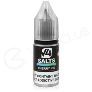 Cherry Ice Nic Salt E-Liquid by V4 VAPOUR