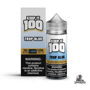 Trop Blue — Keep It 100 100mL Freebase