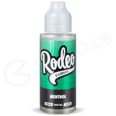 Menthol Shortfill E-liquid by Rodeo 100ml