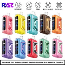 RAZ TN9000 5% NICOTINE 12ML 9000 PUFFS DISPOSABLE VAPE - 5 CT - Image 2