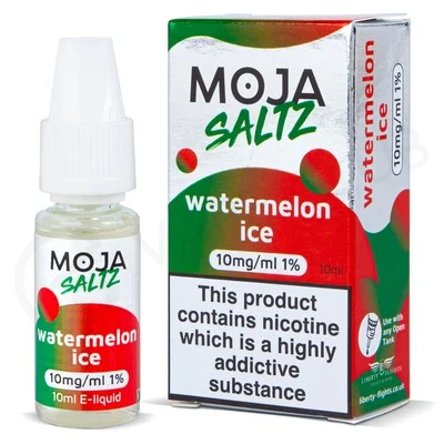 Watermelon Ice E-Liquid by Moja Saltz