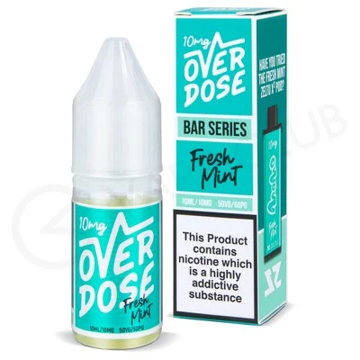 Fresh Mint Nic Salt E-Liquid by Momo Overdose