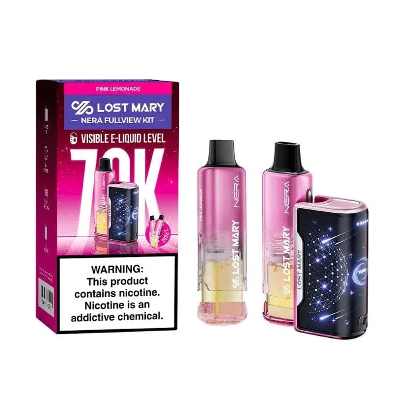 Lost Mary 70K Nera Kit Pink Lemonade - Lost Mary 70K Nera Kit Pink Lemonade