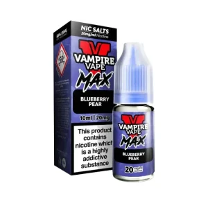 Blueberry Pear Nic Salt E-Liquid by Vampire Vape Max