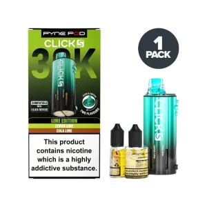 Lime Edition Pyne Pod Click S 30K Refill Pack