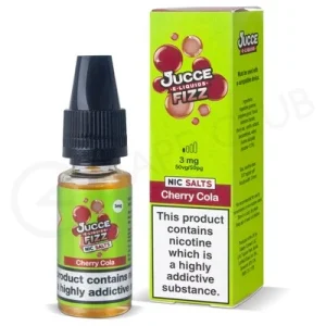 Cherry Cola Nic Salt E-Liquid by Jucce Fizz