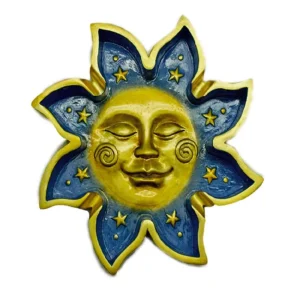 Ceramic Golden Sun Ashtray