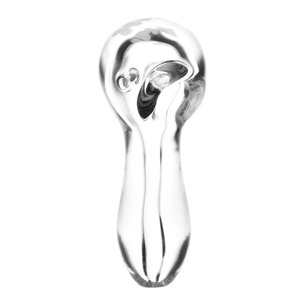 Pulsar "THK" 9mm Glass Spoon Pipe - 4" - Image 2