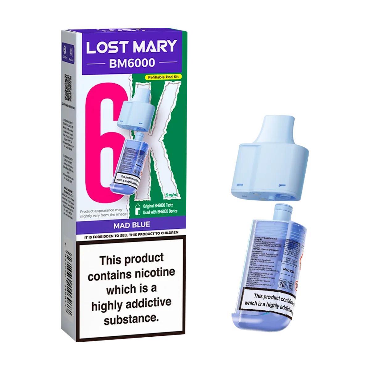 Mad Blue Lost Mary BM6000 Refill Pack