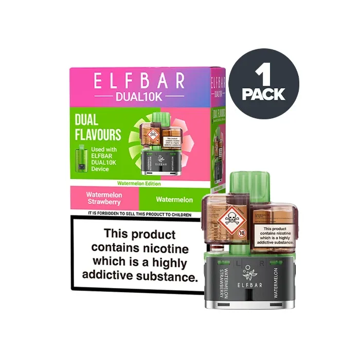 Watermelon Edition Elf Bar Dual 10K Refill Pack