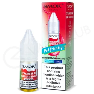 Strawberry Watermelon Nic Salt E-Liquid by Smok Pod Friendly
