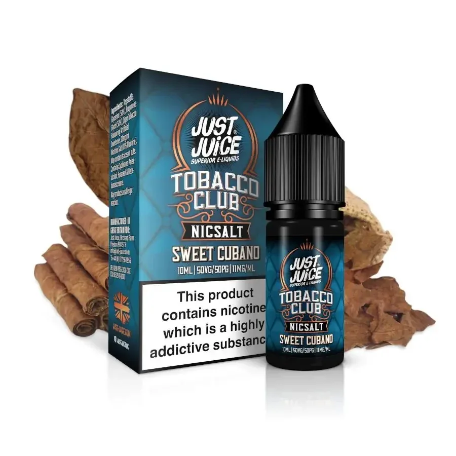 Sweet Cubano Nic Salt by Just Juice *SALE*