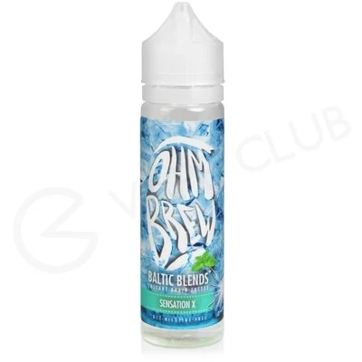 Sensation X Shortfill E-liquid by Ohm Brew Baltic Blends 50ml