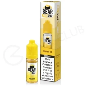 Banana Ice Nic Salt E-Liquid by Bear Pro Max