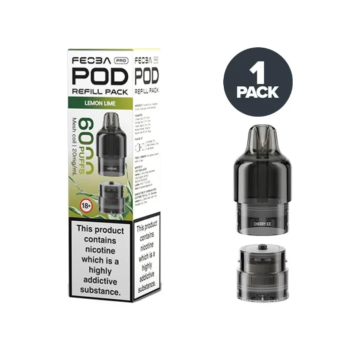 Lemon & Lime Feoba Pro 6000 Prefilled Pods