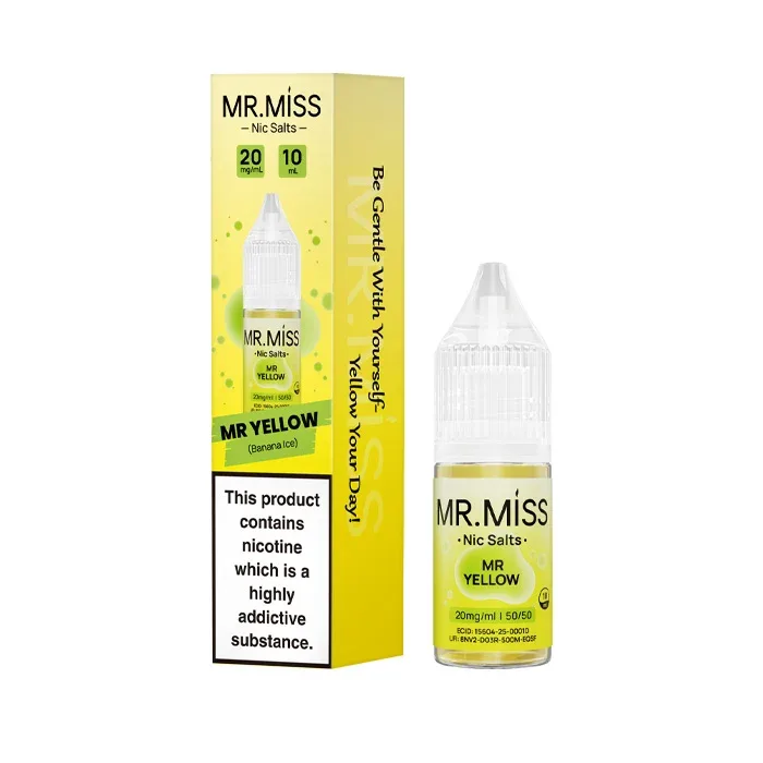 Mr Yellow Nic Salt by Mr. Miss