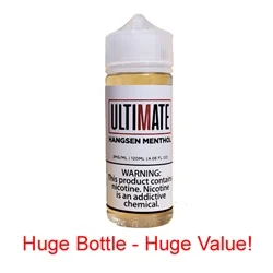 Ultimate Vapor Menthol Tobacco E-liquid-Made in USA