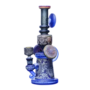 Cheech Glass 11” Protection Against the Evil Eye of Haters Rig/Bong