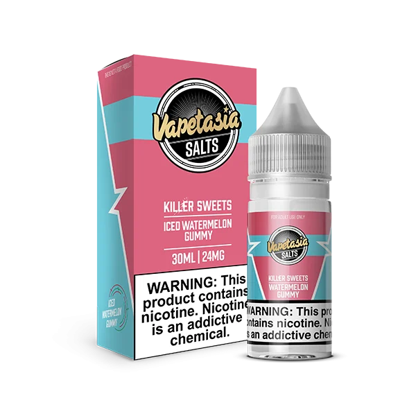 Vapetasia Killer Sweets Salt Iced Watermelon Gummy eJuice