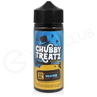 Gold Bar Shortfill E-Liquid by Chubby Treatz 100ml