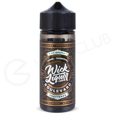 Boulevard Shattered Shortfill E-liquid by Wick Liquor 100ml