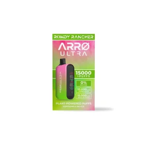 ARRØ Ultra Nicotine Free Vape | Rowdy Rancher Flavor | 15,000 Puffs – ARRØ Brand