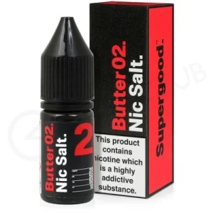 Butter 02 Nic Salt E-Liquid by Supergood