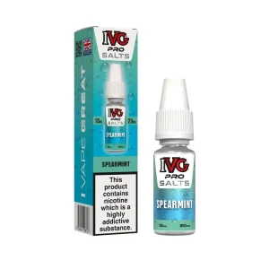 Spearmint Nic Salt E-Liquid by IVG Pro