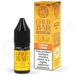 Hawaiian Sunrise Nic Salt E-Liquid by Gold Bar Salts