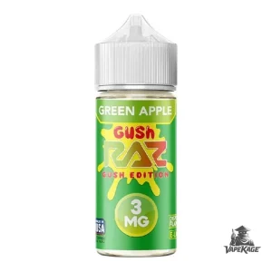 Green Apple Gush RAZ x — Pod Juice 100mL Freebase
