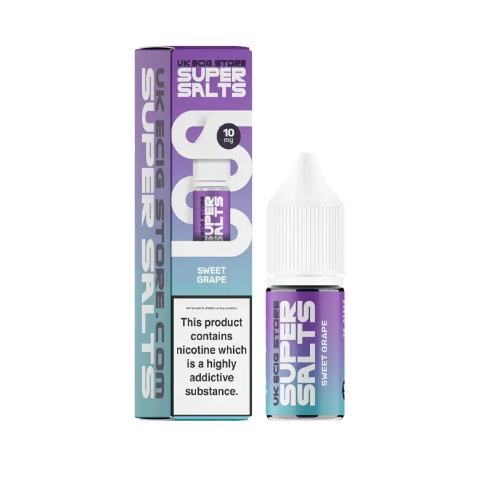 Sweet Grape Nic Salt E-Liquid by Super Salts